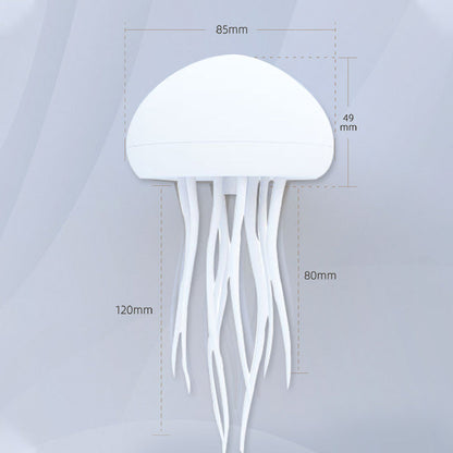Sound-Controlled Gradient Jellyfish Lamp with Dancing Tentacles