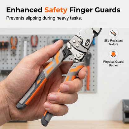 🔧 50% OFF NOW! ⚡ Ratchet Lineman's Pliers – Cut, Strip, Grip & Crimp – Self-Locking, Anti-Rust & All-in-One Electrician Essential 🛠️