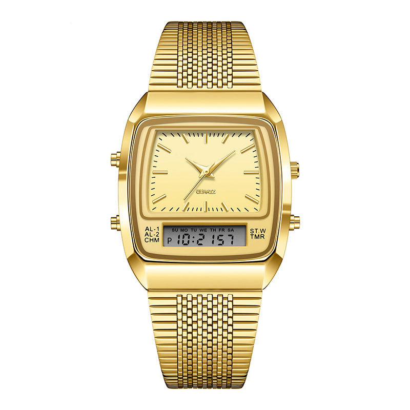 📢🔥LIMITED-TIME 50% OFF!⏰Retro Style Square Face Multifunction Watch