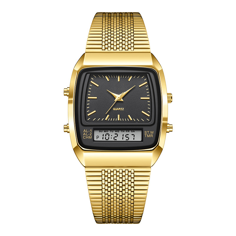 📢🔥LIMITED-TIME 50% OFF!⏰Retro Style Square Face Multifunction Watch