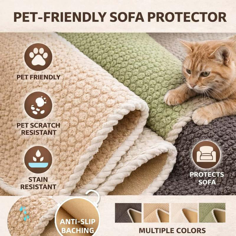 🛋️ 50% OFF! 🧼 Thick Non-Slip Washable Sofa Cover – Durable, Easy to Care For & Perfect for Homes with Pets and Kids 🐾