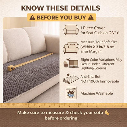 🛋️ 50% OFF! 🧼 Thick Non-Slip Washable Sofa Cover – Durable, Easy to Care For & Perfect for Homes with Pets and Kids 🐾