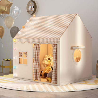 🎪 LIMITED‑TIME 50% OFF! ✨ Magical Kids Indoor Play Tent House – Cozy Playhouse & Reading Nook with Fairy Lights 🧸