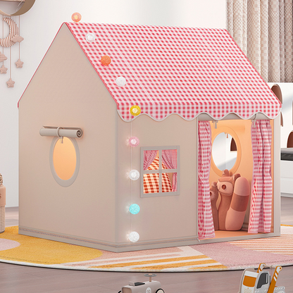 🎪 LIMITED‑TIME 50% OFF! ✨ Magical Kids Indoor Play Tent House – Cozy Playhouse & Reading Nook with Fairy Lights 🧸