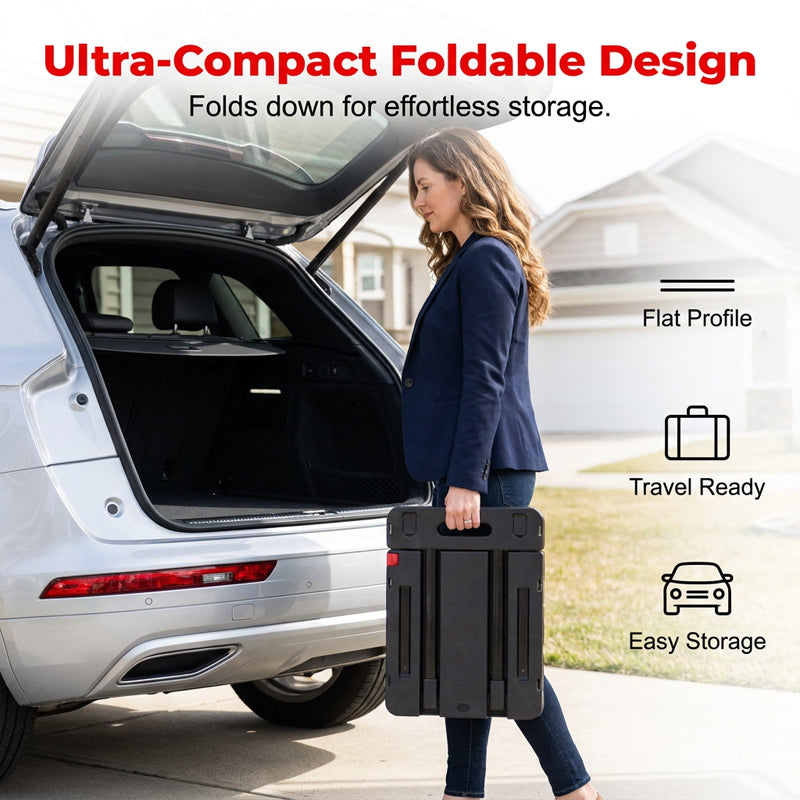 🧳50% off!🚗Foldable Silent Hand Truck
