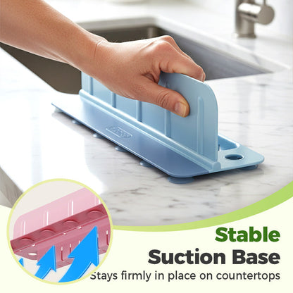 Foldable Sink Splash Guard with Suction Cups