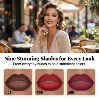 ✨BUY 1 GET 1 FREE✨Dual-Tip Matte Lipstick – Smudge-Proof & Long-Lasting Color
