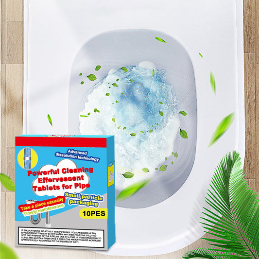 🥳 💞 50K+ SOLD! ⚡💧Powerful Cleaning Effervescent Tablets for Pipe