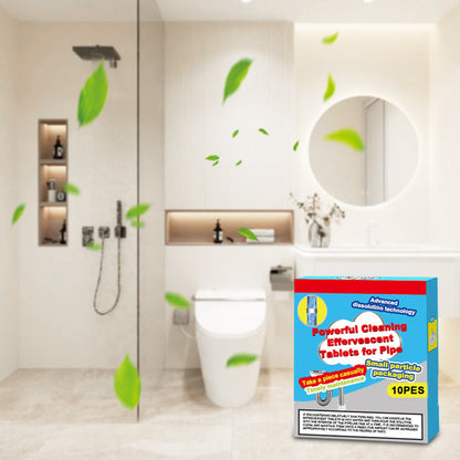 🥳 💞 50K+ SOLD! ⚡💧Powerful Cleaning Effervescent Tablets for Pipe