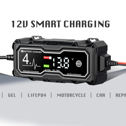 🔥 50% OFF  💥 Boost X GBX155 4A Car Battery Charger — For 10.0L Gasoline & 8.0L Diesel Engines