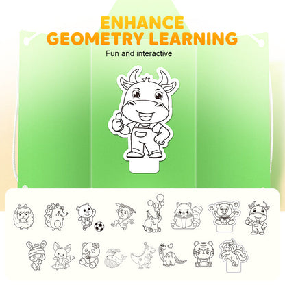 Pull String 3D Geometry Learning Book