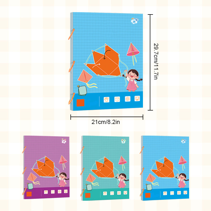 Pull String 3D Geometry Learning Book