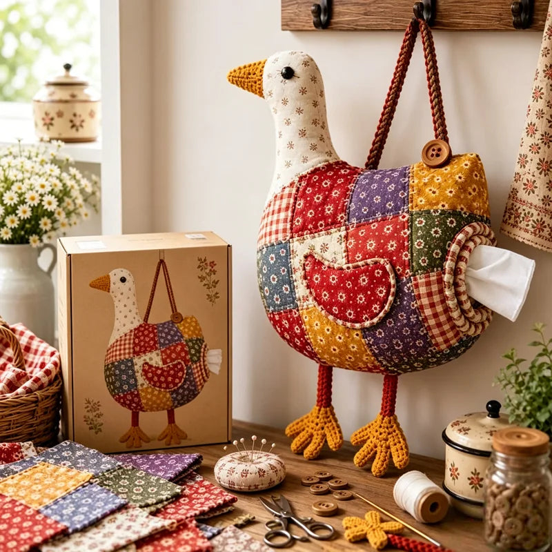 ⌛Limited-Time Offer-DIY Animal Tissue Holder Sewing Kit