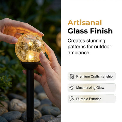 Waterproof Solar String Lights for Pathway & Yard