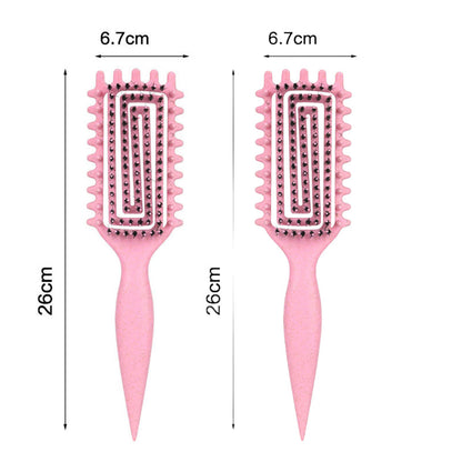 Ventilated Detangling Brush for Curly Hair