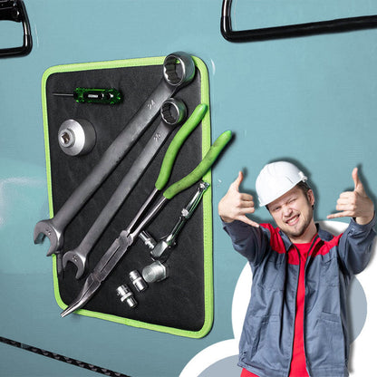 🔥50% OFF!🛠️ Boost your work efficiency, never struggle to find tools again-Powerful Magnetic Tool Holder Mat