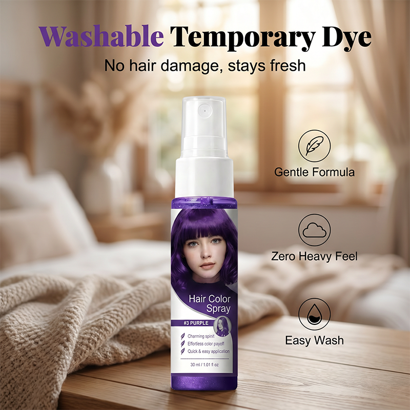 👩Temporary Hair Color Spray  Washable Instant Dye