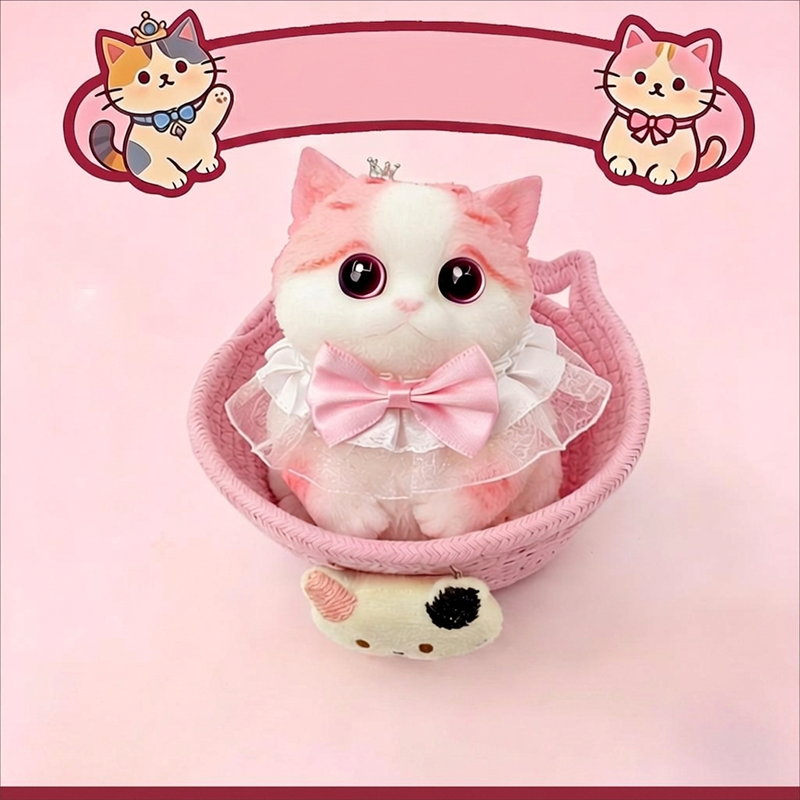 🐱 Squishy Cat Plush Toy – Soft Slow-Rebound Stress Relief Companion