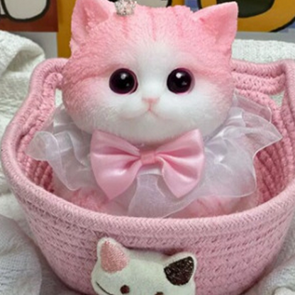 🐱 Squishy Cat Plush Toy – Soft Slow-Rebound Stress Relief Companion