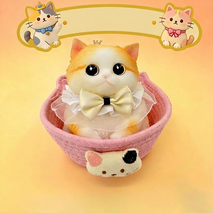 🐱 Squishy Cat Plush Toy – Soft Slow-Rebound Stress Relief Companion