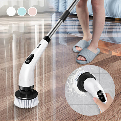 ⏳🔥LIMITED-TIME 50% OFF! ⏰🧹 8‑in‑1 Electric Cleaning Brush Set 🏠