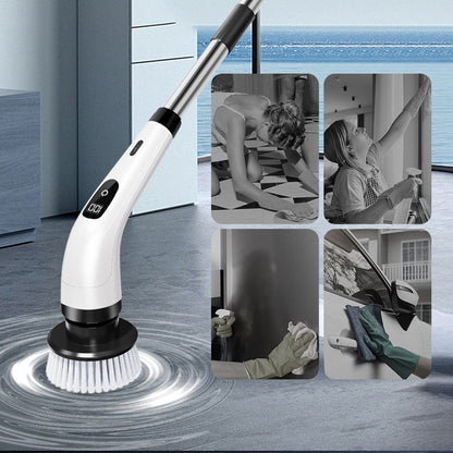 ⏳🔥LIMITED-TIME 50% OFF! ⏰🧹 8‑in‑1 Electric Cleaning Brush Set 🏠