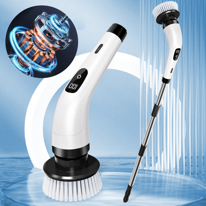 ⏳🔥LIMITED-TIME 50% OFF! ⏰🧹 8‑in‑1 Electric Cleaning Brush Set 🏠