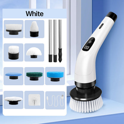 ⏳🔥LIMITED-TIME 50% OFF! ⏰🧹 8‑in‑1 Electric Cleaning Brush Set 🏠