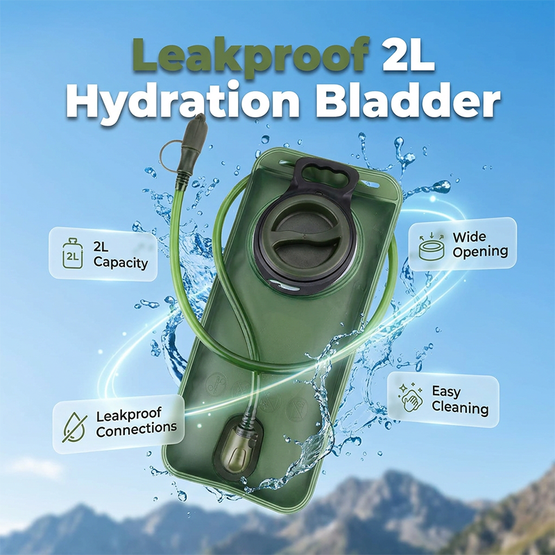 2L Hydration Bladder with Quick-Release Tube