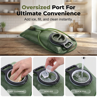 2L Hydration Bladder with Quick-Release Tube