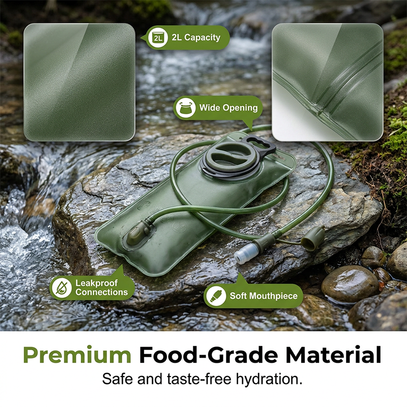 2L Hydration Bladder with Quick-Release Tube