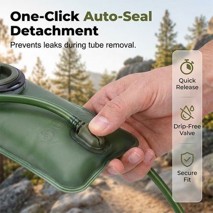 2L Hydration Bladder with Quick-Release Tube
