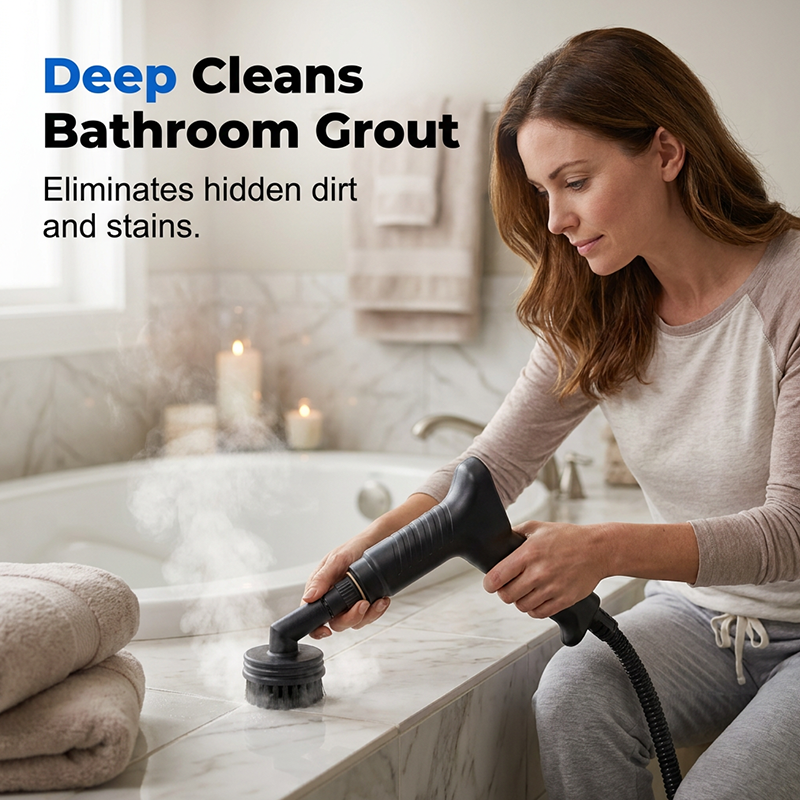 💨🔥 High-Pressure Steam Cleaner – Removes Grease, Stains & Bacteria Without Chemicals Throughout Your Home 🏠✨