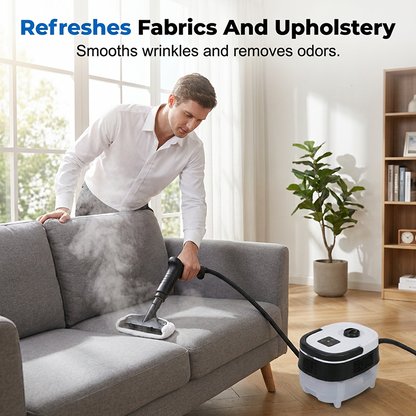 💨🔥 High-Pressure Steam Cleaner – Removes Grease, Stains & Bacteria Without Chemicals Throughout Your Home 🏠✨