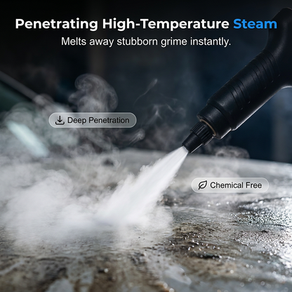 💨🔥 High-Pressure Steam Cleaner – Removes Grease, Stains & Bacteria Without Chemicals Throughout Your Home 🏠✨