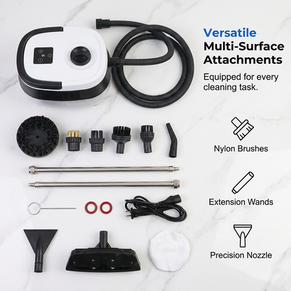 💨🔥 High-Pressure Steam Cleaner – Removes Grease, Stains & Bacteria Without Chemicals Throughout Your Home 🏠✨