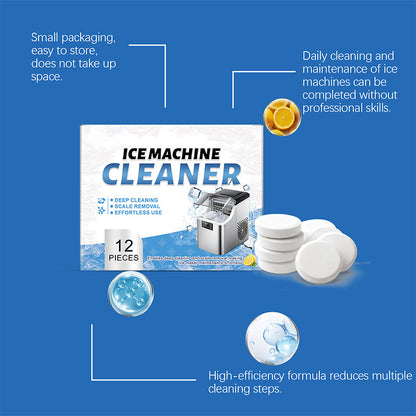 Deep Cleaning Ice Machine Cleaner Tablets