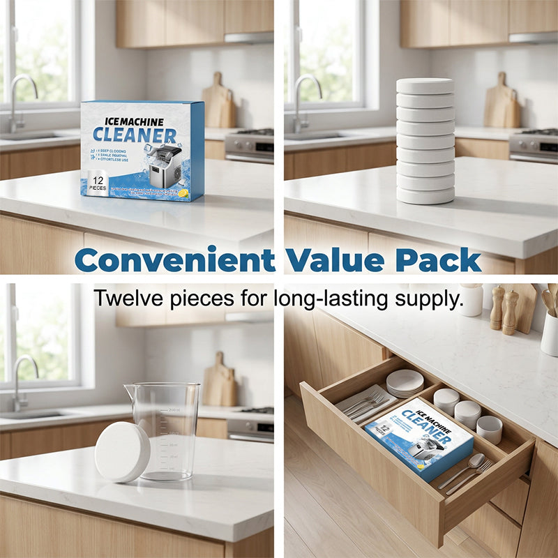 Deep Cleaning Ice Machine Cleaner Tablets