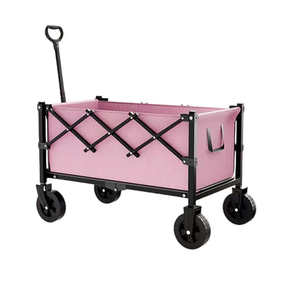 🛒 50% OFF NOW! 🚐 Heavy Duty Collapsible Wagon Cart – All-terrain wheels, large capacity & compact fold – Perfect for camping, groceries & beach trips 🌿