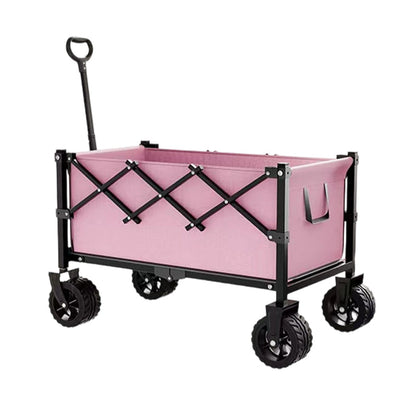 🛒 50% OFF NOW! 🚐 Heavy Duty Collapsible Wagon Cart – All-terrain wheels, large capacity & compact fold – Perfect for camping, groceries & beach trips 🌿