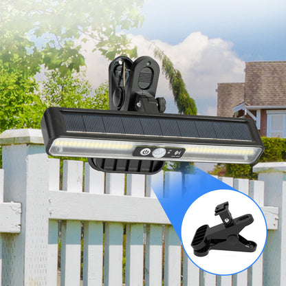 Solar Outdoor Clip Lights with Motion Sensor