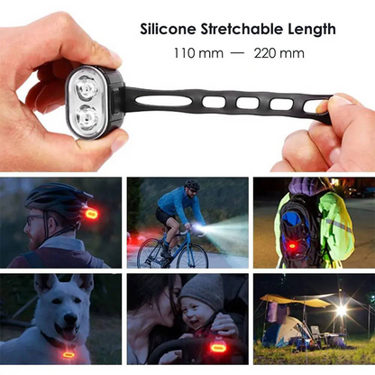 Rechargeable Bicycle Front & Rear Light