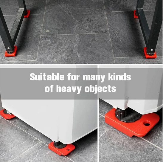 📦 LIMITED-TIME 50% OFF! 🛋️ Furniture Moving System – 360° Rotating Sliders, 800 Lbs Load‑Bearing 8‑Piece Kit ✨
