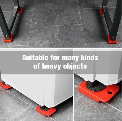 📦 LIMITED-TIME 50% OFF! 🛋️ Furniture Moving System – 360° Rotating Sliders, 800 Lbs Load‑Bearing 8‑Piece Kit ✨