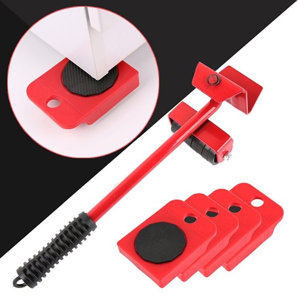📦 LIMITED-TIME 50% OFF! 🛋️ Furniture Moving System – 360° Rotating Sliders, 800 Lbs Load‑Bearing 8‑Piece Kit ✨
