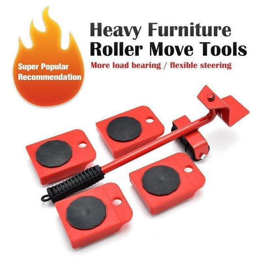 📦 LIMITED-TIME 50% OFF! 🛋️ Furniture Moving System – 360° Rotating Sliders, 800 Lbs Load‑Bearing 8‑Piece Kit ✨