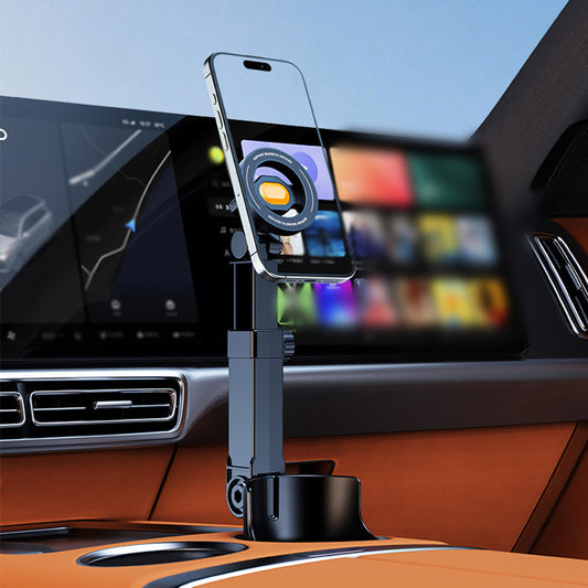🚗Tired of your phone sliding while driving? Universal Adjustable Cup Holder Phone Mount For All Phones