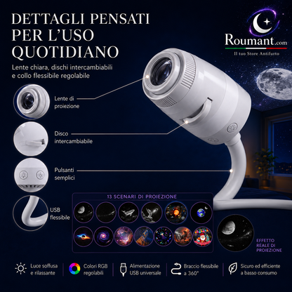 🌌 2026 Sale — Over 27,000 Sold! 💫 USB Star Projector Lamp – Dreamy Galaxy Nights ✨