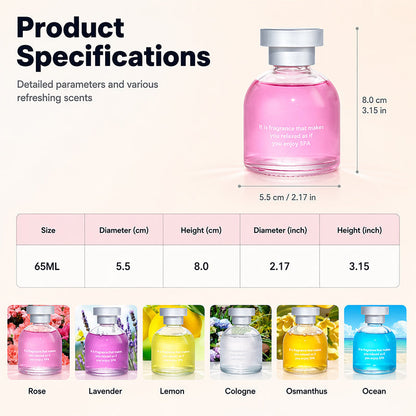 🔥50% OFF Long Lasting Car Perfume, Mild Natural Fragrance Auto Air Freshener, Effective Odor Eliminator, Compact Decorative Car Scent for Dashboard