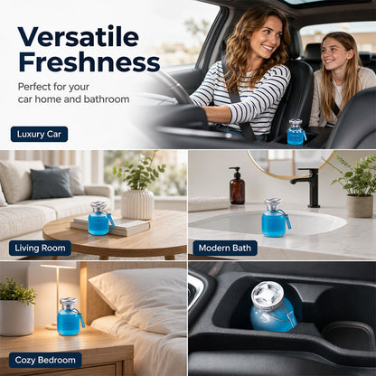 🔥50% OFF Long Lasting Car Perfume, Mild Natural Fragrance Auto Air Freshener, Effective Odor Eliminator, Compact Decorative Car Scent for Dashboard